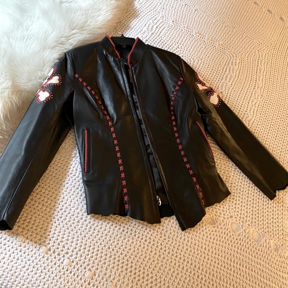 “Tribe”soft real leather unique jacket 😁 - Picture 5 of 11